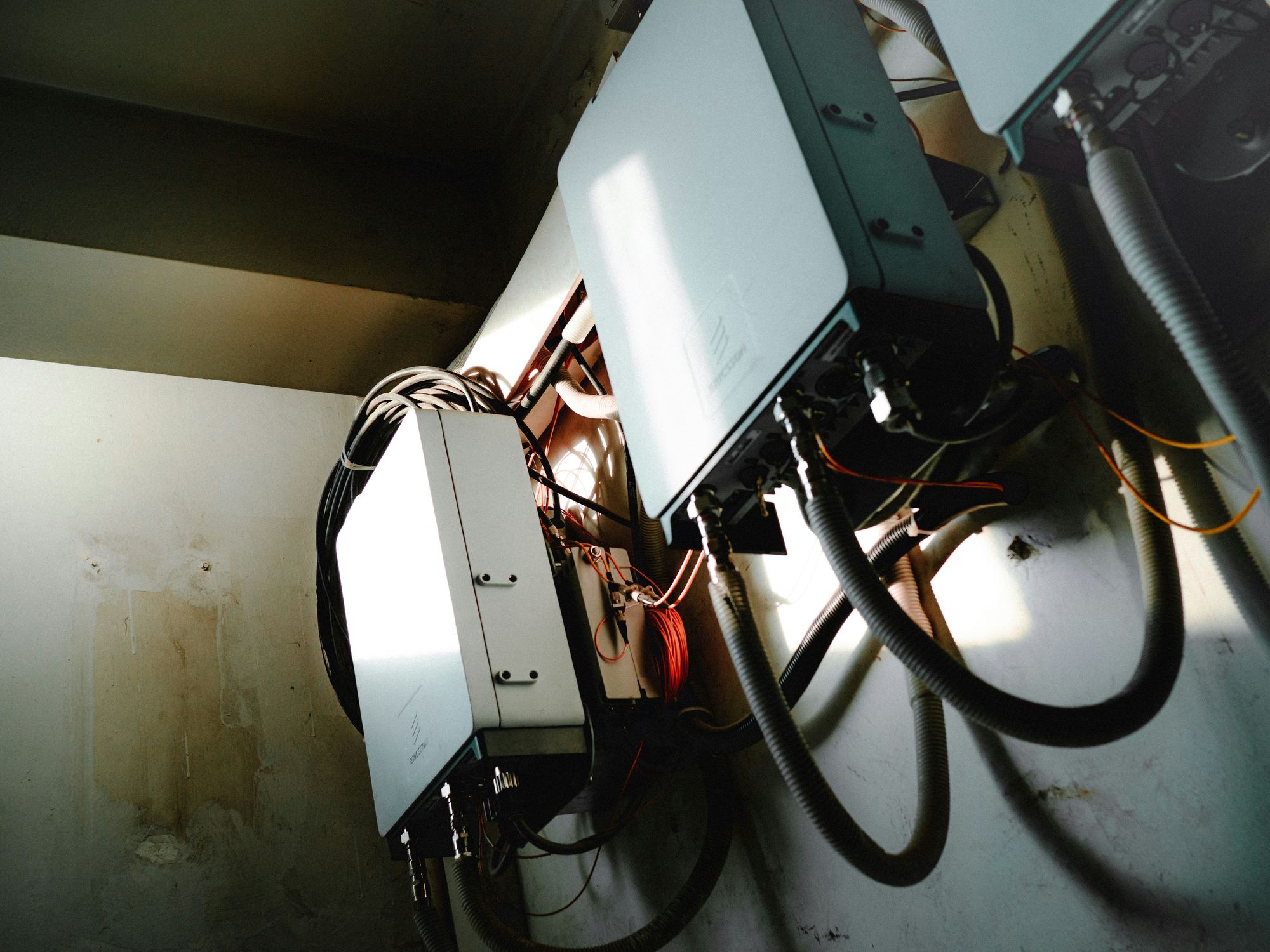 Industrial inverter installation